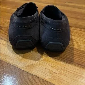 Coach jasper Dark Brown Suede Loafers Coach Brown Suede Driving Shoes Size 44.5 EU main image 4